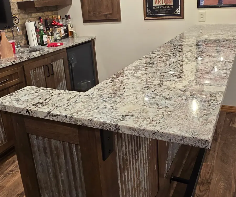 Granite countertop example