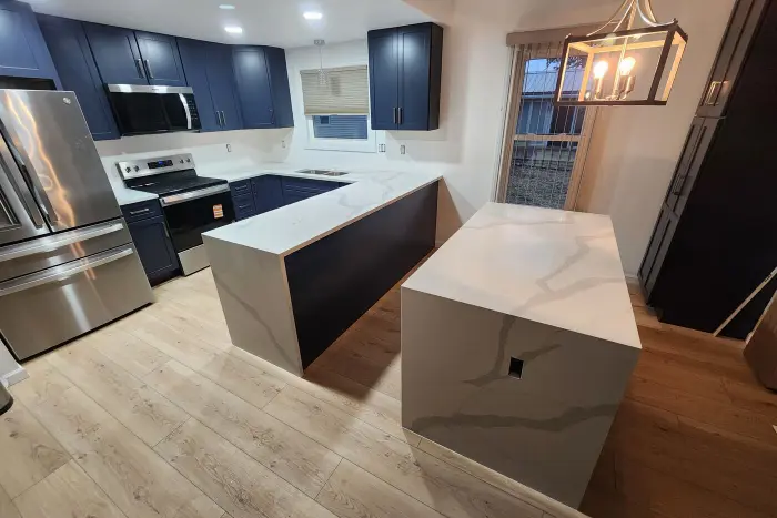 Quartz countertops by Counterstone